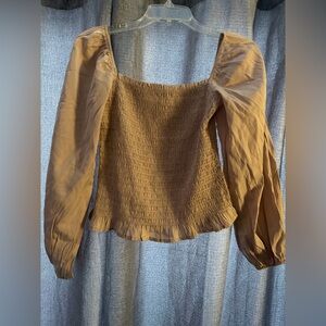 Elegant  Smocked Women's Top